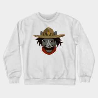 Overwatch Cats McCree Crewneck Sweatshirt